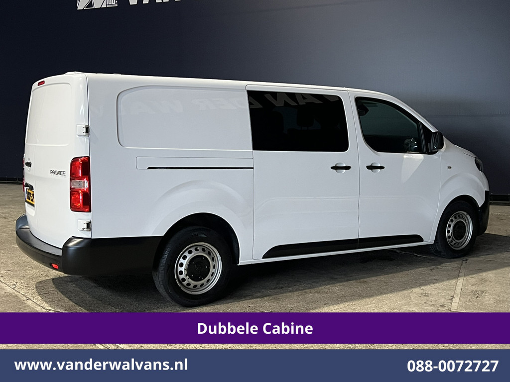 Toyota PROACE Worker 2.0 D-4D 123pk L3H1 Dubbele Cabine Euro6 Airco | 6-Zits | Navigatie | Apple Carplay Cruisecontrol, Android Auto, Parkeersensoren, Bijrijdersbank 11
