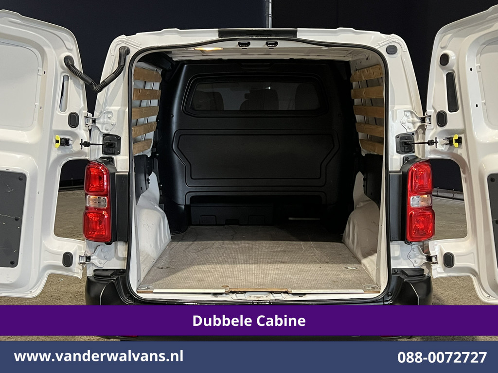 Toyota PROACE Worker 2.0 D-4D 123pk L3H1 Dubbele Cabine Euro6 Airco | 6-Zits | Navigatie | Apple Carplay Cruisecontrol, Android Auto, Parkeersensoren, Bijrijdersbank 12