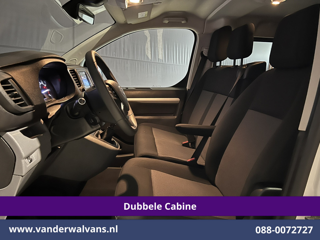 Toyota PROACE Worker 2.0 D-4D 123pk L3H1 Dubbele Cabine Euro6 Airco | 6-Zits | Navigatie | Apple Carplay Cruisecontrol, Android Auto, Parkeersensoren, Bijrijdersbank 13