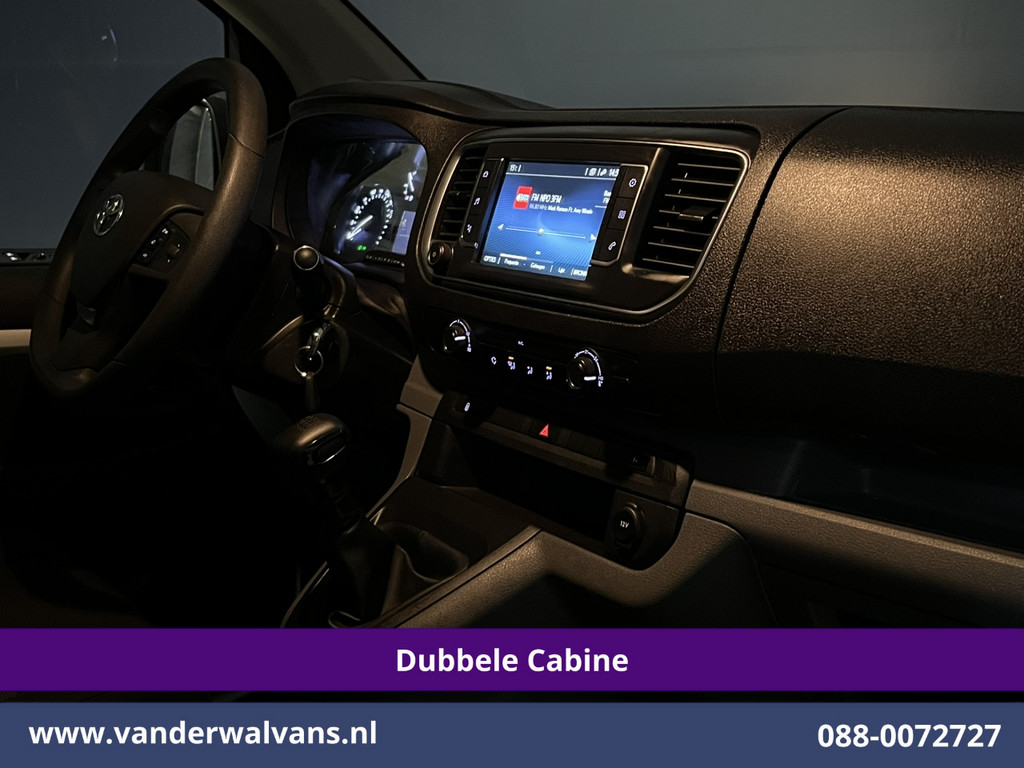 Toyota PROACE Worker 2.0 D-4D 123pk L3H1 Dubbele Cabine Euro6 Airco | 6-Zits | Navigatie | Apple Carplay Cruisecontrol, Android Auto, Parkeersensoren, Bijrijdersbank 16