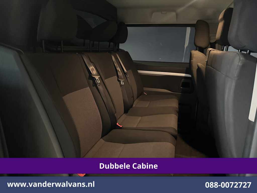 Toyota PROACE Worker 2.0 D-4D 145pk L3H1 Dubbele Cabine Euro6 Airco | 6-zits | Navigatie | Apple Carplay Cruisecontol, Android Auto, 2500kg Trekhaak, Sidebars, Parkeersensoren, Bijrijdersbank 7