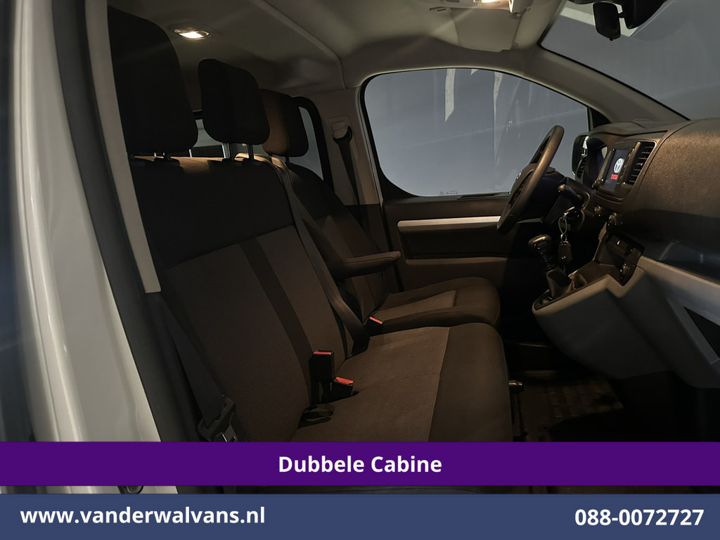 Toyota PROACE Worker 2.0 D-4D 145pk L3H1 Dubbele Cabine Euro6 Airco | 6-zits | Navigatie | Apple Carplay Cruisecontol, Android Auto, 2500kg Trekhaak, Sidebars, Parkeersensoren, Bijrijdersbank 8