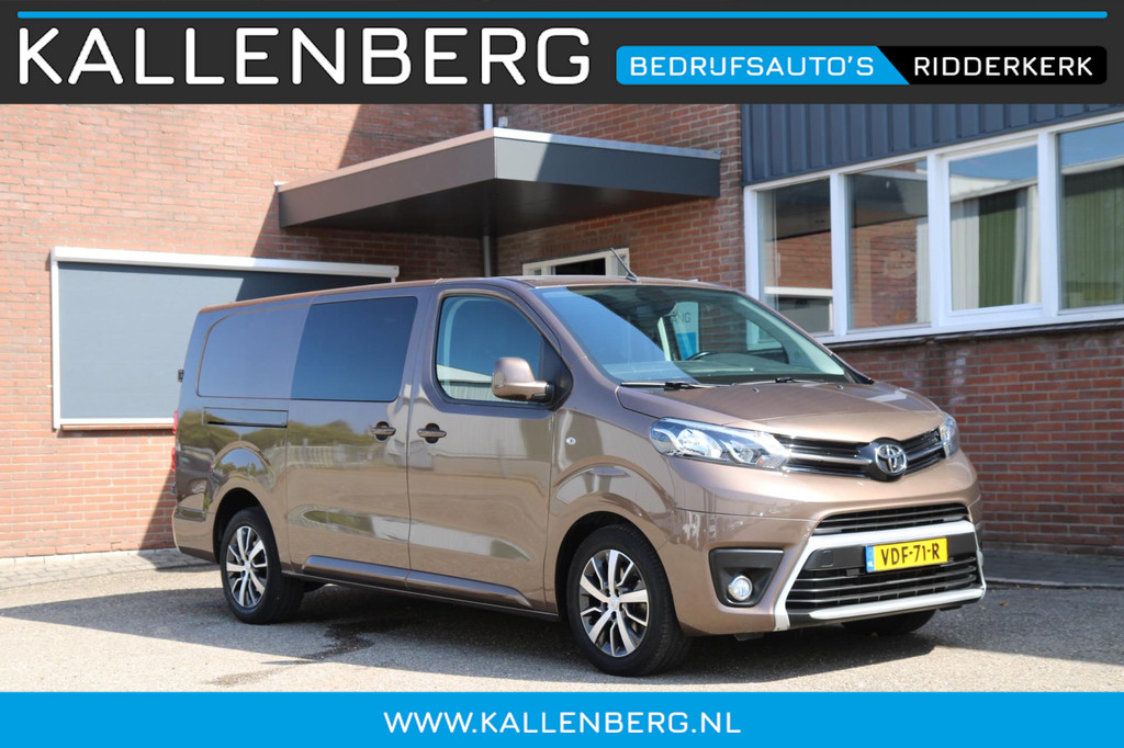 Toyota PROACE Worker 2.0 D-4D Creator Long DC / 5 pers / Trekhaak / Camera / App connect / 9