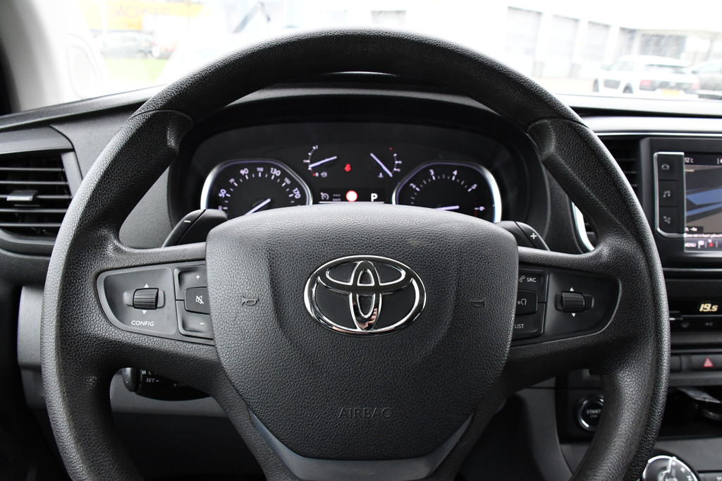 Toyota PROACE Worker 2.0 L3 DC PB Edition Camera, Cruise, Carplay, Clima, 177pk, Automaat, 2 x Schuifdeur, Keyless, NAVI, Uniek! 16