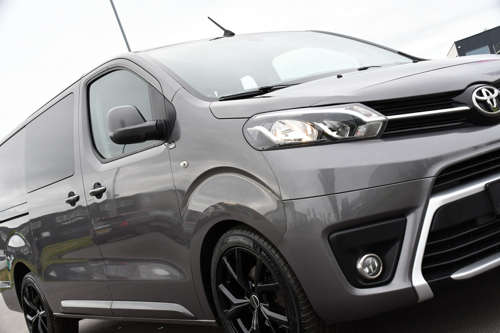 Toyota PROACE Worker 2.0 L3 DC PB Edition Camera, Cruise, Carplay, Clima, 177pk, Automaat, 2 x Schuifdeur, Keyless, NAVI, Uniek! 21