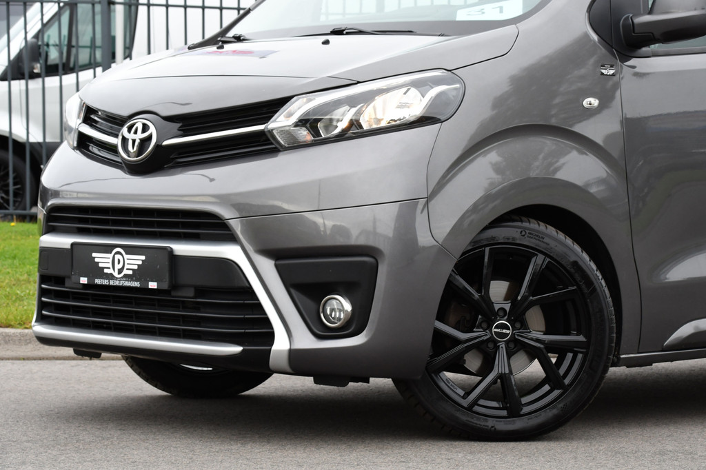 Toyota PROACE Worker 2.0 L3 DC PB Edition Camera, Cruise, Carplay, Clima, 177pk, Automaat, 2 x Schuifdeur, Keyless, NAVI, Uniek! 7