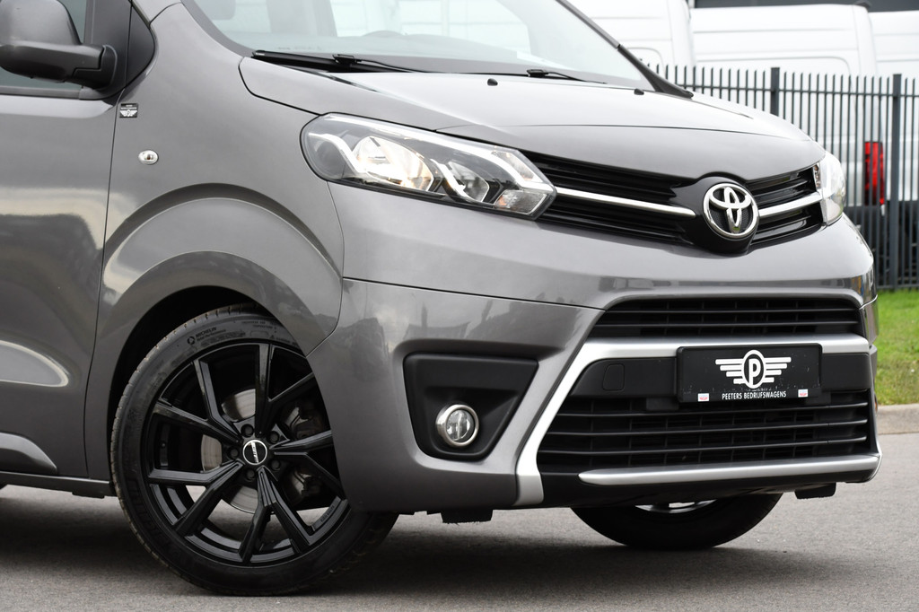 Toyota PROACE Worker 2.0 L3 DC PB Edition Camera, Cruise, Carplay, Clima, 177pk, Automaat, 2 x Schuifdeur, Keyless, NAVI, Uniek! 8
