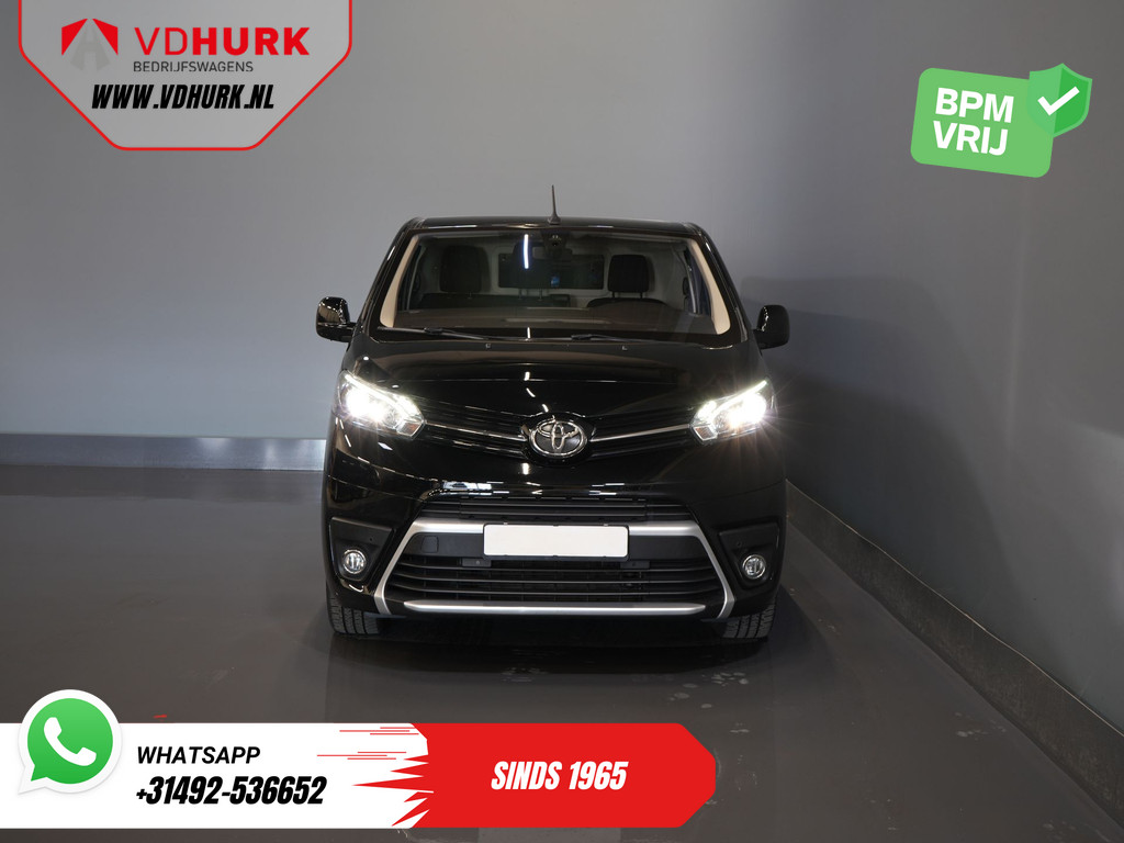 Toyota ProAce Electric Worker 75 kWh 265km WLTP L3 Xenon/ 2x Schuifdeur/ Standkachel/ Stoelverw./ Carplay/ Climate/ Camera/ LMV/ Trekhaak 7
