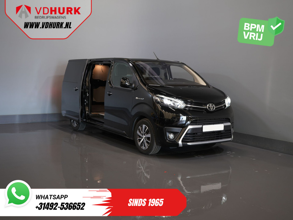 Toyota ProAce Electric Worker 75 kWh 265km WLTP L3 Xenon/ 2x Schuifdeur/ Standkachel/ Stoelverw./ Carplay/ Climate/ Camera/ LMV/ Trekhaak 9