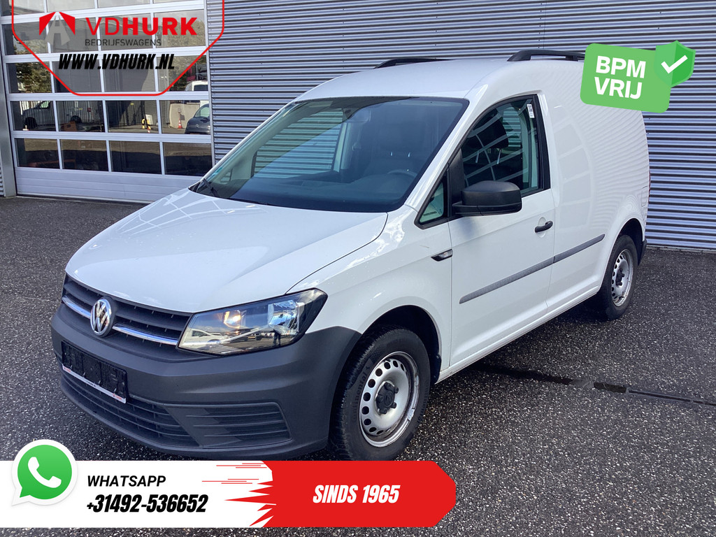 Volkswagen Caddy 1.0 TSI 100 pk Benzine BPM VRIJ! Airco/ Roofrails 8