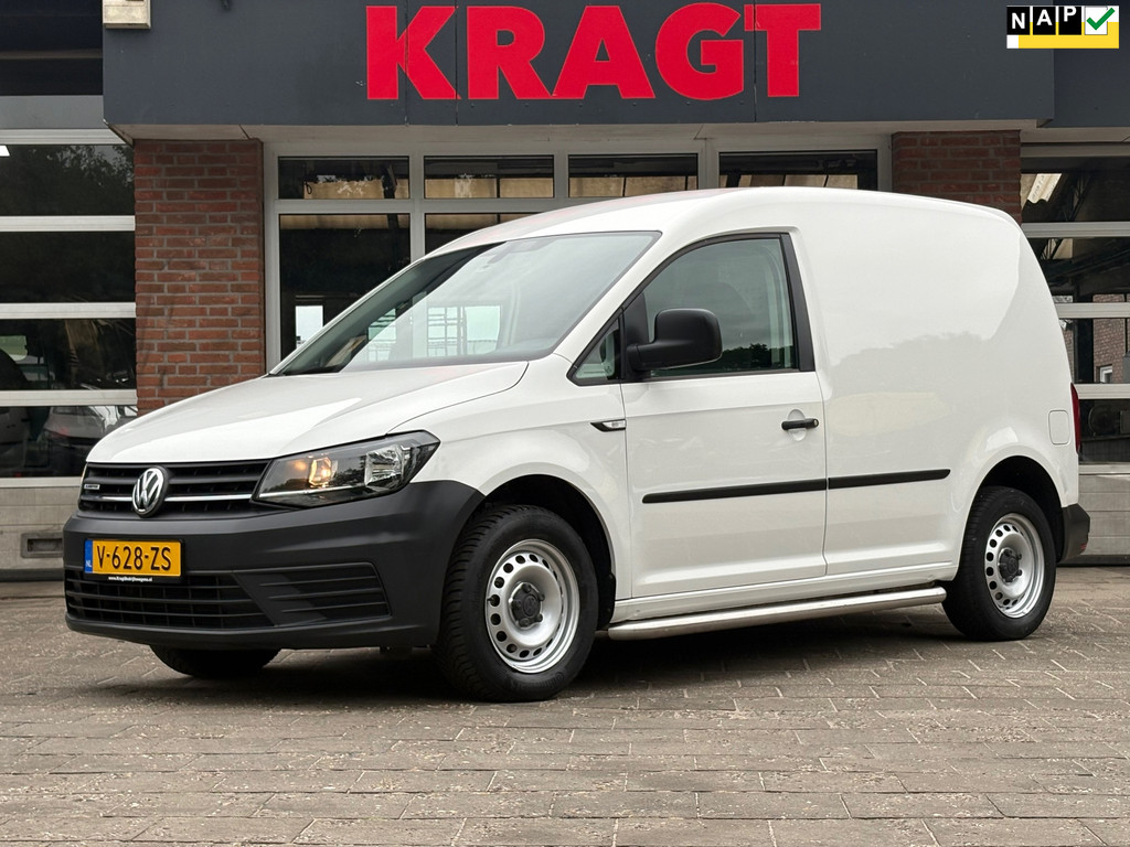 Volkswagen Caddy 1.4 TGI L1H1|CNG|NAP|airco|cruise|bluetooth|trekhaak|parkeersensoren achter|radio