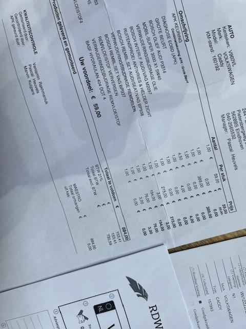 Volkswagen Caddy 1.6 850 kg.MAXI / EXTRA LANG / AIRCO / BPM-BTW-VRIJ-MARGE !!! 15