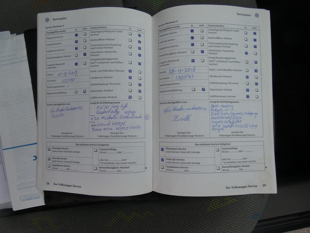 Volkswagen Caddy 1.6 850 kg.airco*sch/deur*oh historie*netjes 14