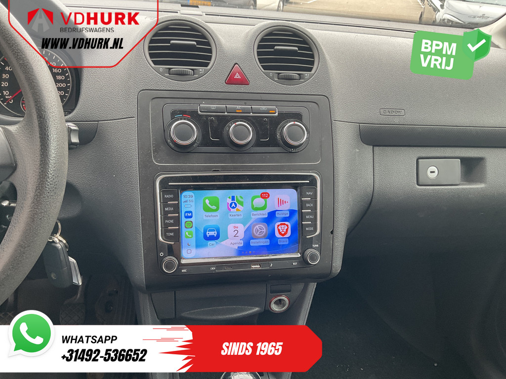 Volkswagen Caddy 1.6 TDI 100 pk EXPORT Carplay/ DB-Riem V.V./ Airco/ 17?LMV/ Trekhaak 13