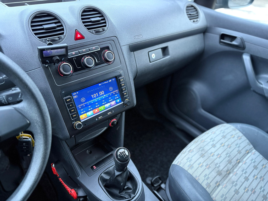 Volkswagen Caddy 1.6 TDI|75PK|NAP|airco|cruise|navi|bluetooth|trekhaak|APK: 31-10-2026|verwarmbare buitenspiegels 13