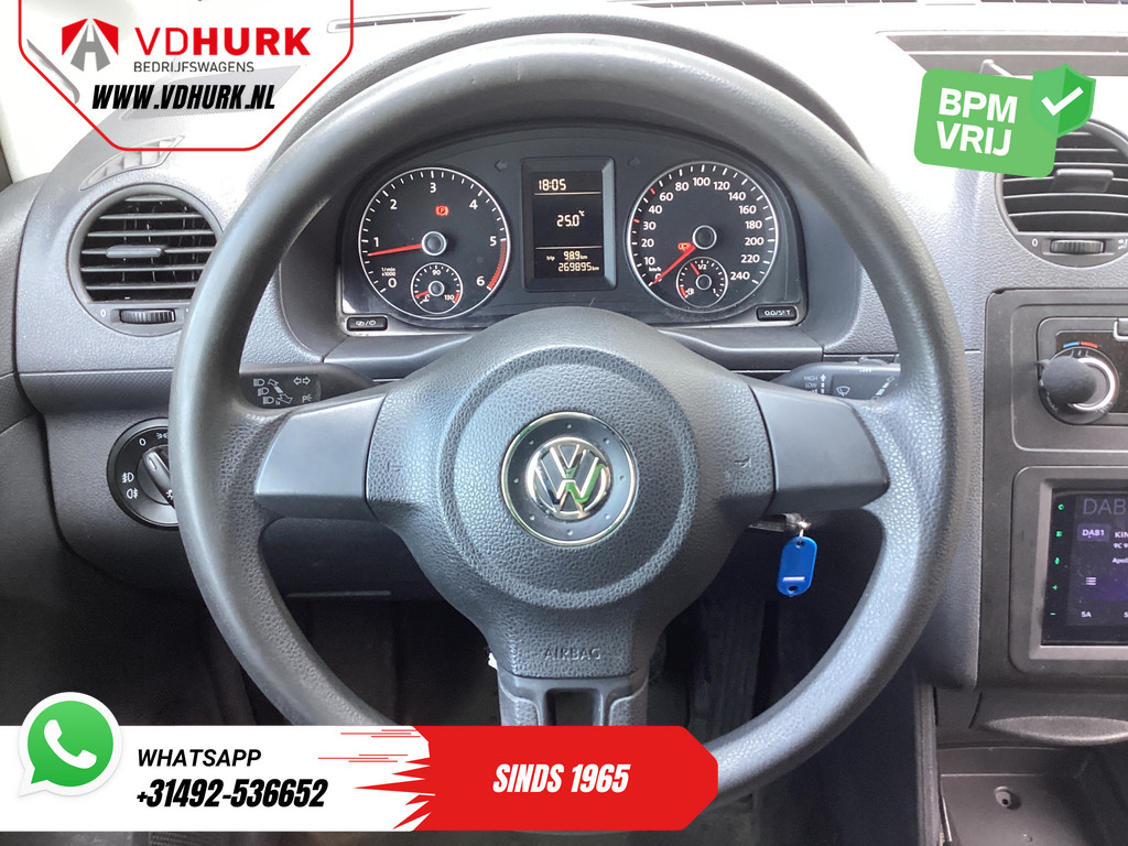 Volkswagen Caddy 1.6 TDI EXPORT ONLY Rijdt goed!/ DAB+/ Deuren/ Airco 10