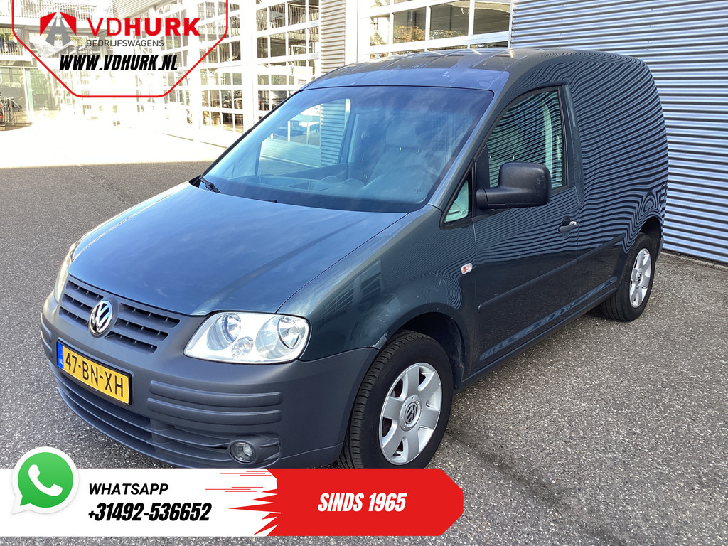 Volkswagen Caddy 1.9 TDI 105 pk MARGE EXPORT DB Riem VV/ Airco/ Cruise/ LMV/ Trekhaak 8