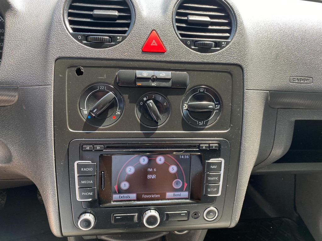 Volkswagen Caddy 1.9 TDI * Airco * Navigatie * Cruise Control * Sportvelgen * Airbag * Elek Ramen * APK 6-3-2026 * 9