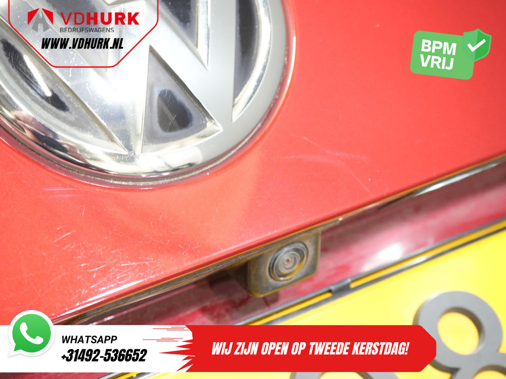 Volkswagen Caddy 2.0 TDI 100 pk C-Edition DSG Aut. BPM VRIJ! Bi-Xenon/ Adapt. Cruise/ Leder/ Climate/ Carplay/ Stoelverw./ Roofrails/ Sidesteps/ Trekhaak 16