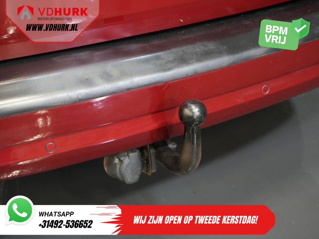 Volkswagen Caddy 2.0 TDI 100 pk C-Edition DSG Aut. BPM VRIJ! Bi-Xenon/ Adapt. Cruise/ Leder/ Climate/ Carplay/ Stoelverw./ Roofrails/ Sidesteps/ Trekhaak 17