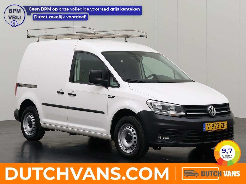 Volkswagen Caddy 2.0TDI 102PK Imperiaal | Trekhaak | Euro 6 | Kastinrichting | Airco | 2xSchuifdeur
