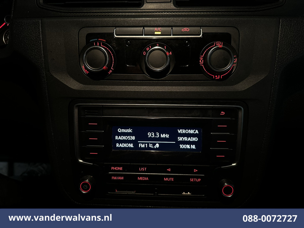 Volkswagen Caddy 2.0 TDI 102pk L1H1 Euro6 Airco | LED | Cruisecontrol | 1500kg Trekhaak Parkeersensoren, Zijdeur 16
