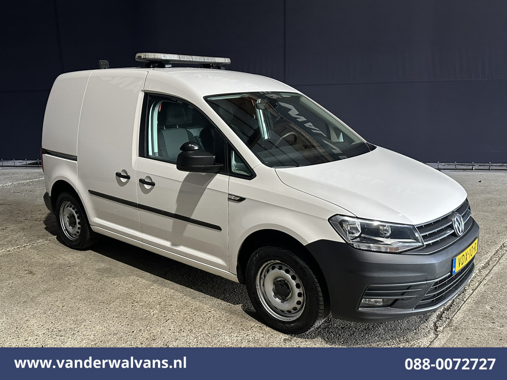 Volkswagen Caddy 2.0 TDI 102pk L1H1 Euro6 Airco | LED | Cruisecontrol | 1500kg Trekhaak Parkeersensoren, Zijdeur 8
