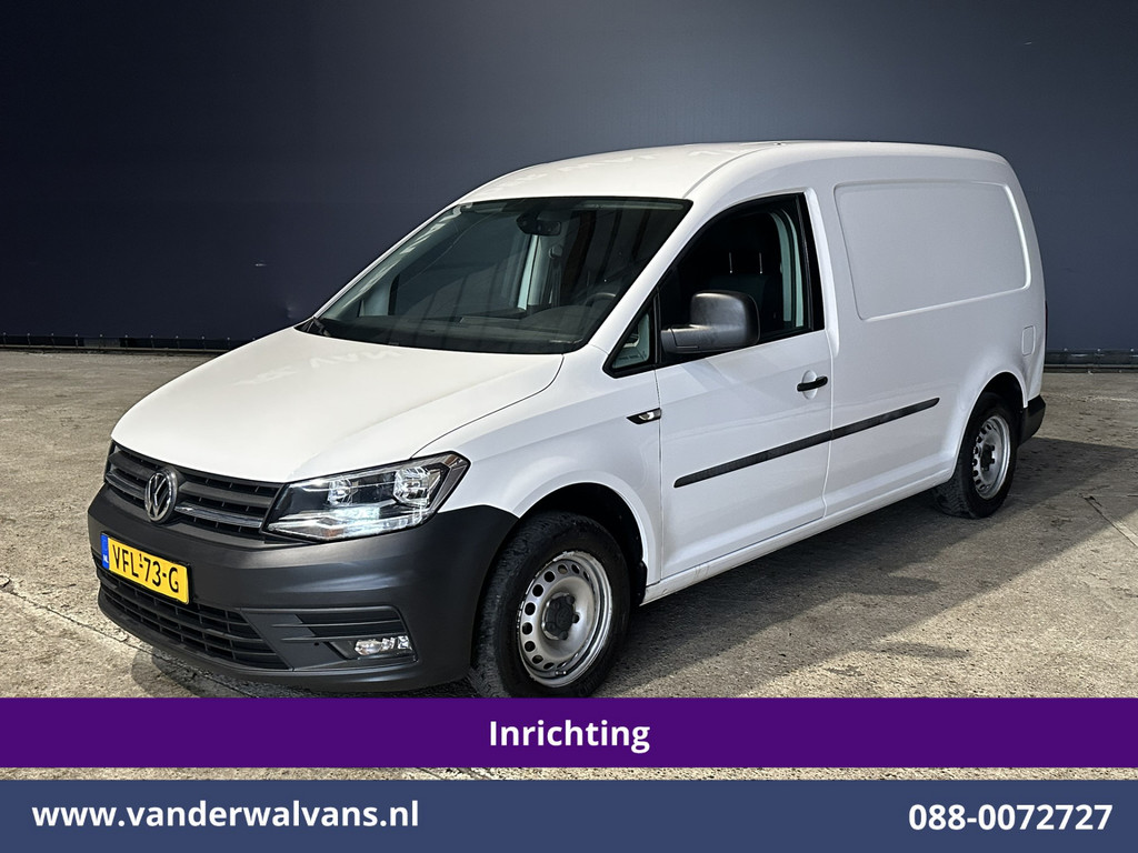 Volkswagen Caddy 2.0 TDI 102pk L2H1 Inrichting Euro6 Airco | Navigatie | Apple Carplay | Android Auto | Cruisecontrol LED, Parkeersensoren, Verwarmde voorruit 10