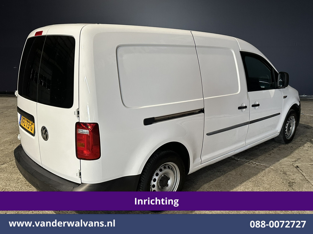 Volkswagen Caddy 2.0 TDI 102pk L2H1 Inrichting Euro6 Airco | Navigatie | Apple Carplay | Android Auto | Cruisecontrol LED, Parkeersensoren, Verwarmde voorruit 12