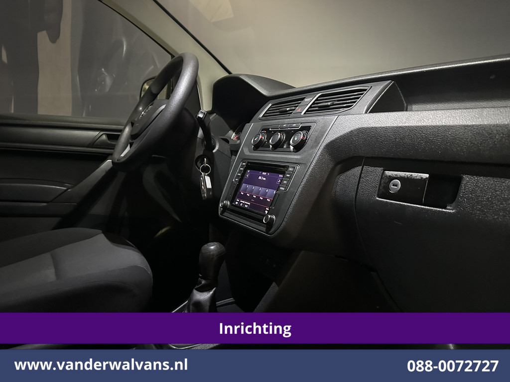 Volkswagen Caddy 2.0 TDI 102pk L2H1 Inrichting Euro6 Airco | Navigatie | Apple Carplay | Android Auto | Cruisecontrol LED, Parkeersensoren, Verwarmde voorruit 15