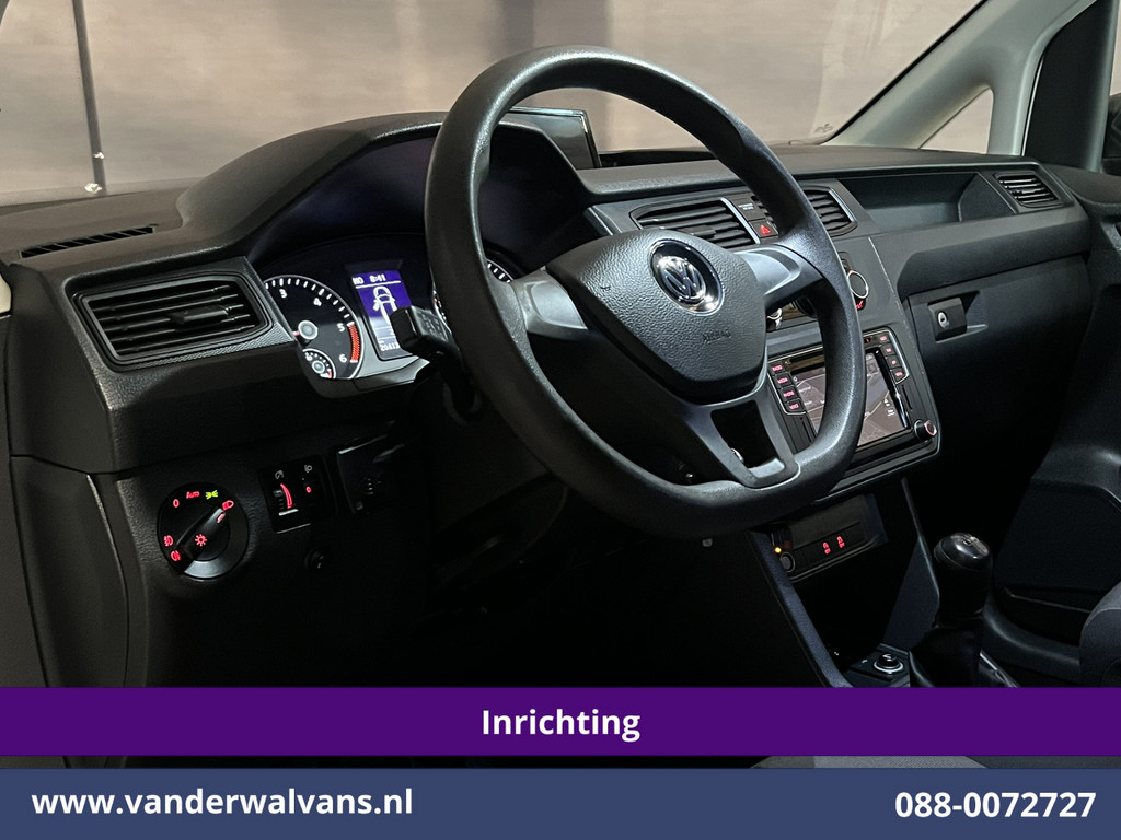 Volkswagen Caddy 2.0 TDI L1H1 Inrichting Euro6 Airco | Camera | Navigatie | Apple Carplay | Android Auto | Trekhaak Cruisecontrol, Parkeersensoren, Verwarmde voorruit 16