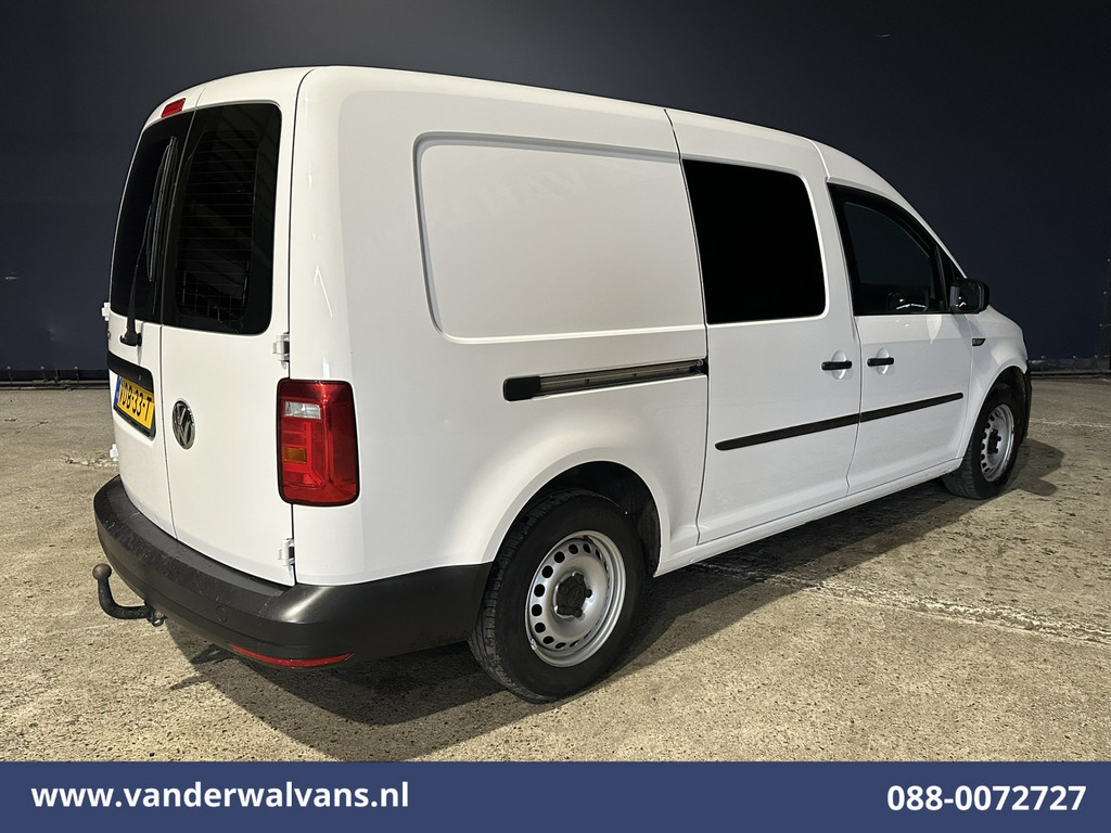 Volkswagen Caddy 2.0 TDI L2H1 Maxi Euro6 Airco | Navigatie | Apple Carplay | 1400kg trekhaak Android Auto, Zijdeur 8
