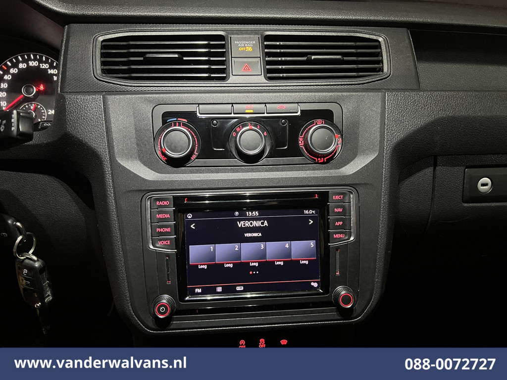Volkswagen Caddy 2.0 TDI L2H1 Maxi Euro6 Airco | Navigatie | Apple Carplay | Android Auto Cruisecontrol, Parkeersensoren, Verwarmde voorruit 14