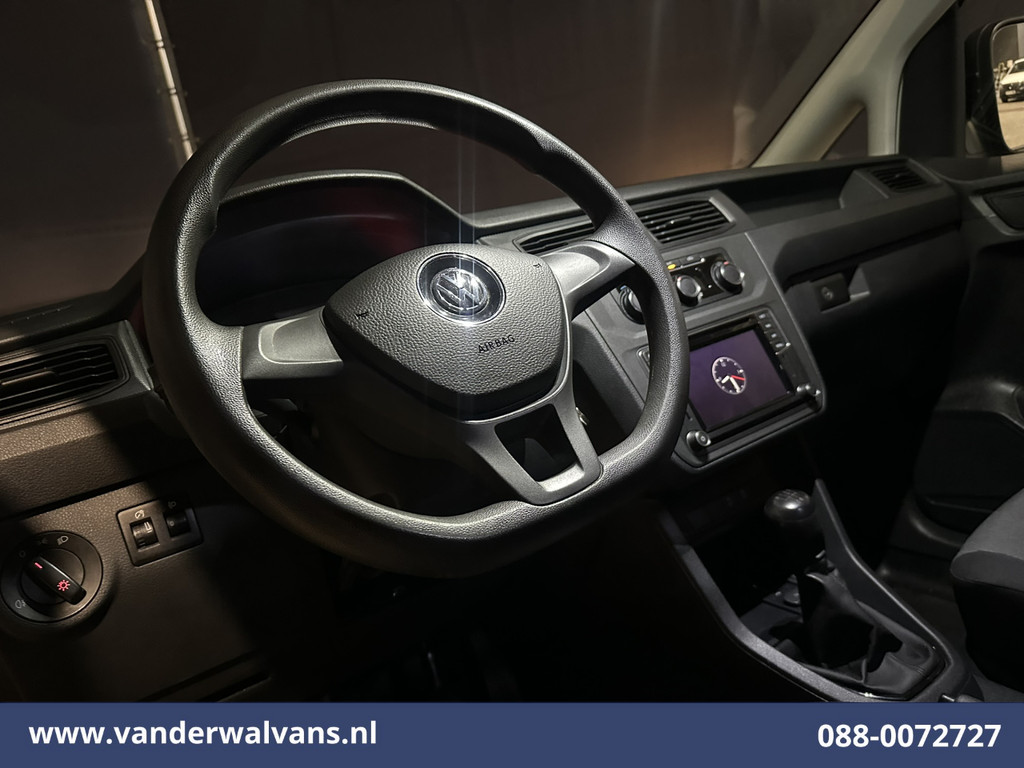Volkswagen Caddy 2.0 TDI L2H1 Maxi Euro6 Airco | Navigatie | Cruisecontrol | 1400kg Trekhaak Zijdeur 12