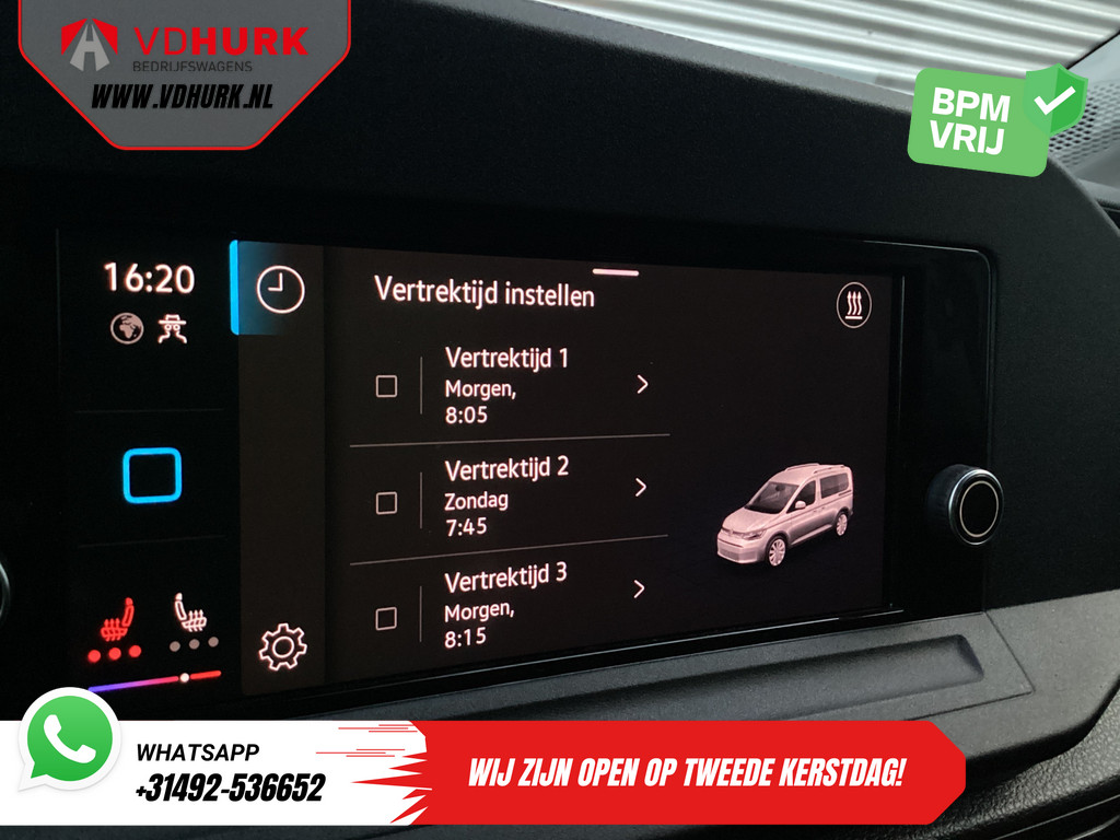Volkswagen Caddy Cargo 2.0 TDI 125 pk DSG Aut. Virtual Cockpit/ Carplay/ Standkachel/ Stoelverw./ Cruise/ Camera/ PDC 13