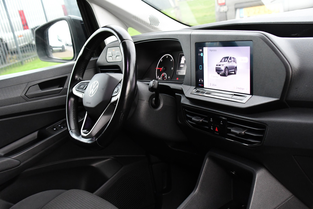 Volkswagen Caddy Cargo 2.0 TDI Black Edition Cruise, Camera, Carplay, LED, NAVI, Automaat, Klep, 122pk, Stoelverwarming, Uniek! 13