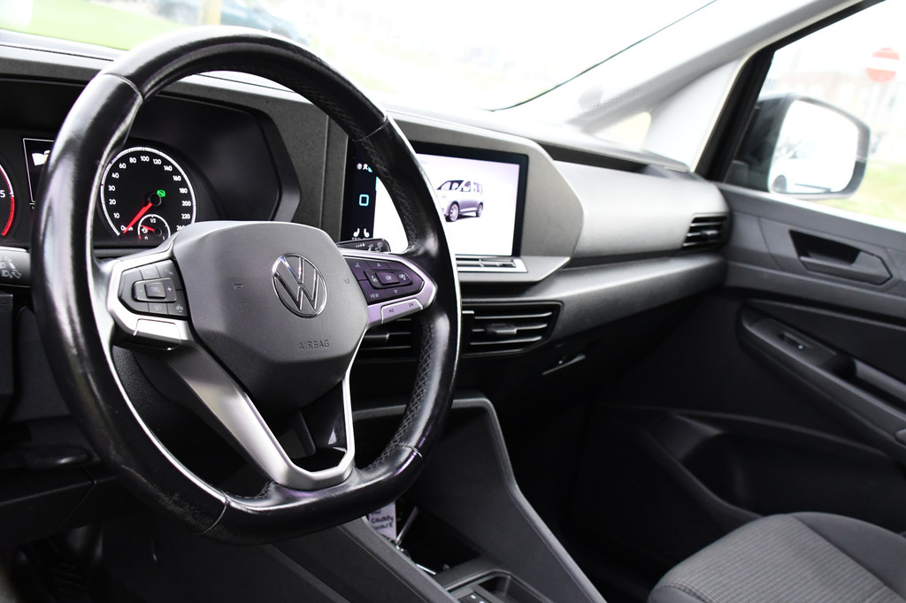 Volkswagen Caddy Cargo 2.0 TDI Black Edition Cruise, Camera, Carplay, LED, NAVI, Automaat, Klep, 122pk, Stoelverwarming, Uniek! 14