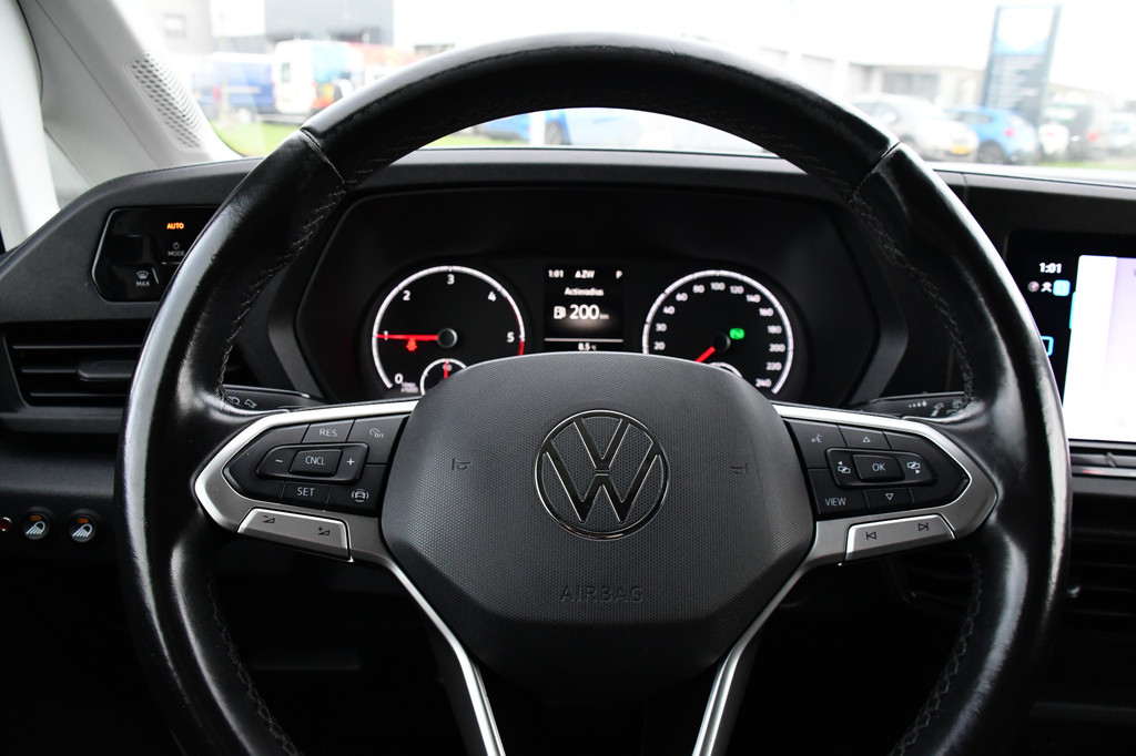 Volkswagen Caddy Cargo 2.0 TDI Black Edition Cruise, Camera, Carplay, LED, NAVI, Automaat, Klep, 122pk, Stoelverwarming, Uniek! 16