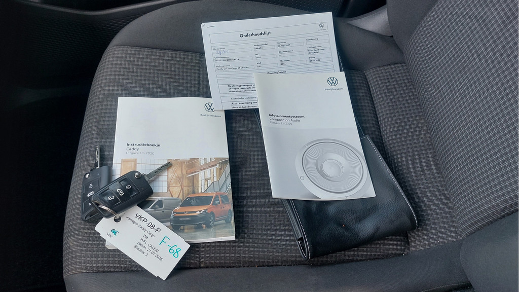 Volkswagen Caddy Cargo 2.0 TDI Economy Business AIRCO BJ 2021 7