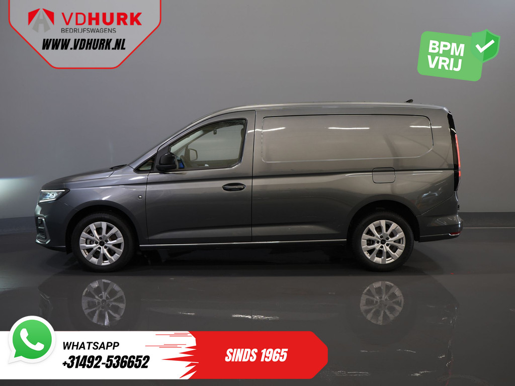 Volkswagen Caddy Cargo Maxi (Connect) 2.0 125 pk DSG Aut. L2 Limited BPM VRIJ! Adapt.Cruise/ LED/ Virtual Cockpit/ Stoelverw./ Carplay/ Stuurverw./ Navi/ Camera/ PDC/ Climate/ Alarm/ Garantie 08-2026 10