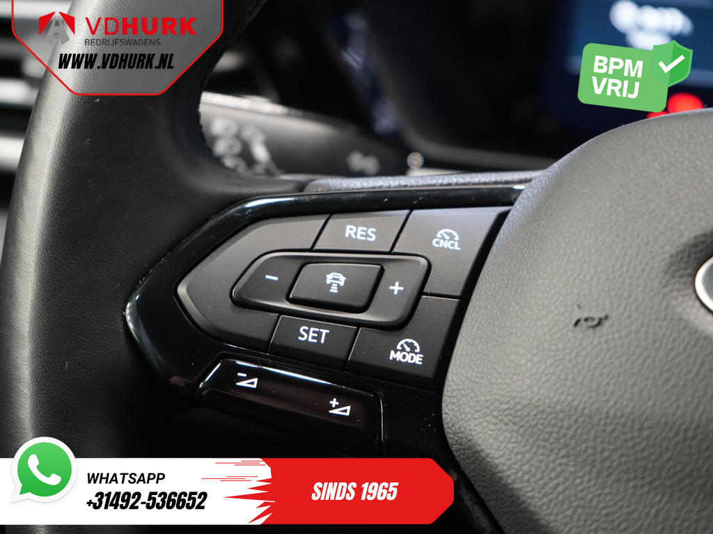 Volkswagen Caddy Cargo Maxi (Connect) 2.0 125 pk DSG Aut. L2 Limited BPM VRIJ! Adapt.Cruise/ LED/ Virtual Cockpit/ Stoelverw./ Carplay/ Stuurverw./ Navi/ Camera/ PDC/ Climate/ Alarm/ Garantie 08-2026 18