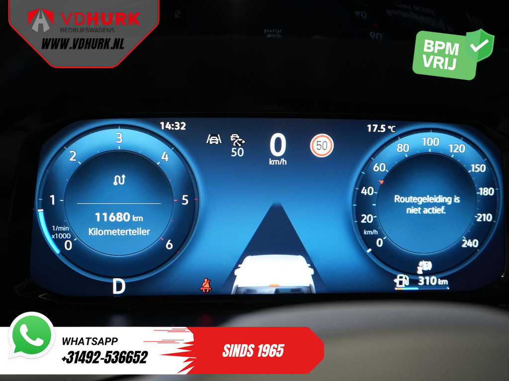 Volkswagen Caddy Cargo Maxi (Connect) 2.0 125 pk DSG Aut. L2 Limited BPM VRIJ! Adapt.Cruise/ LED/ Virtual Cockpit/ Stoelverw./ Carplay/ Stuurverw./ Navi/ Camera/ PDC/ Climate/ Alarm/ Garantie 08-2026 19