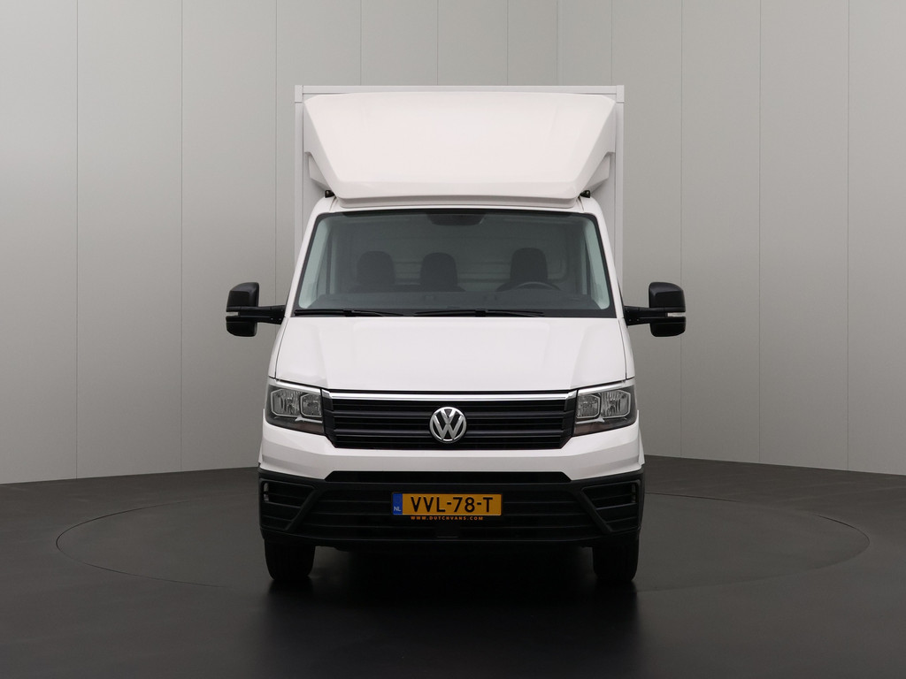 Volkswagen Crafter 2.0TDI 140PK Bakwagen+Laadklep | 4,45 Laadlengte | Navigatie | Airco | Cruise | 3-Persoons | Dakspoiler | Zijdeur 10