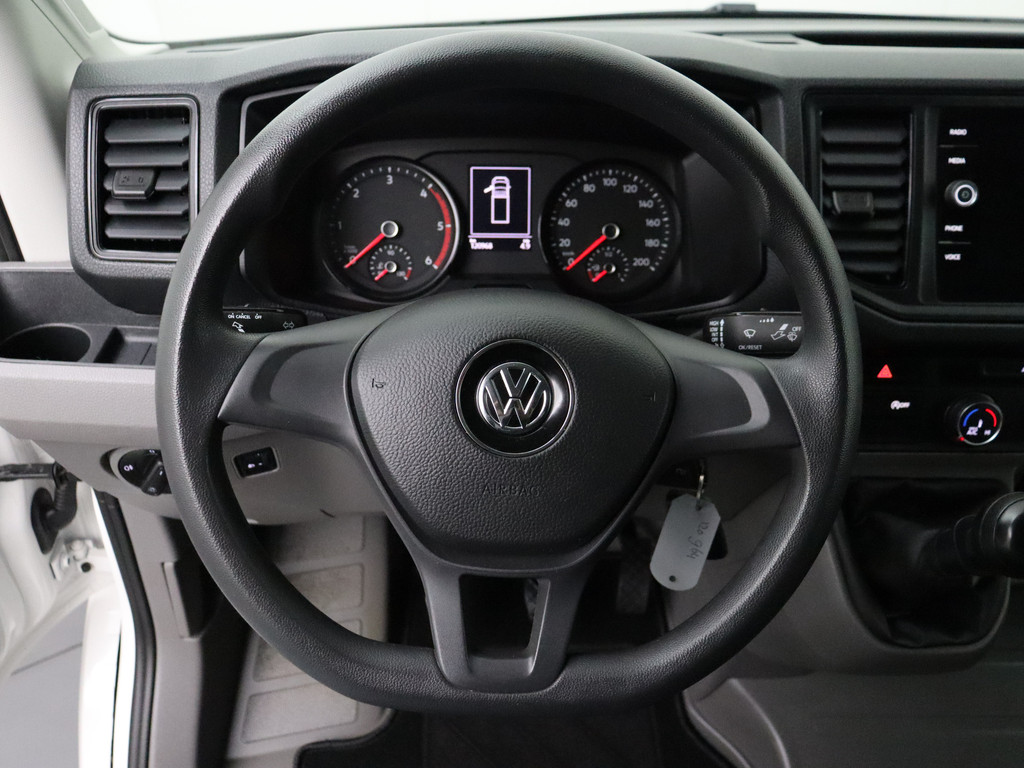 Volkswagen Crafter 2.0TDI 140PK Bakwagen+Laadklep | 4,45 Laadlengte | Navigatie | Airco | Cruise | 3-Persoons | Dakspoiler | Zijdeur 15