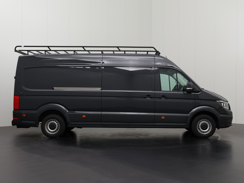 Volkswagen Crafter 2.0TDI 140PK DSG Automaat L4H3 Highline | Imperiaal | Trekhaak | Airco | 3-Persoons | Betimmering 13