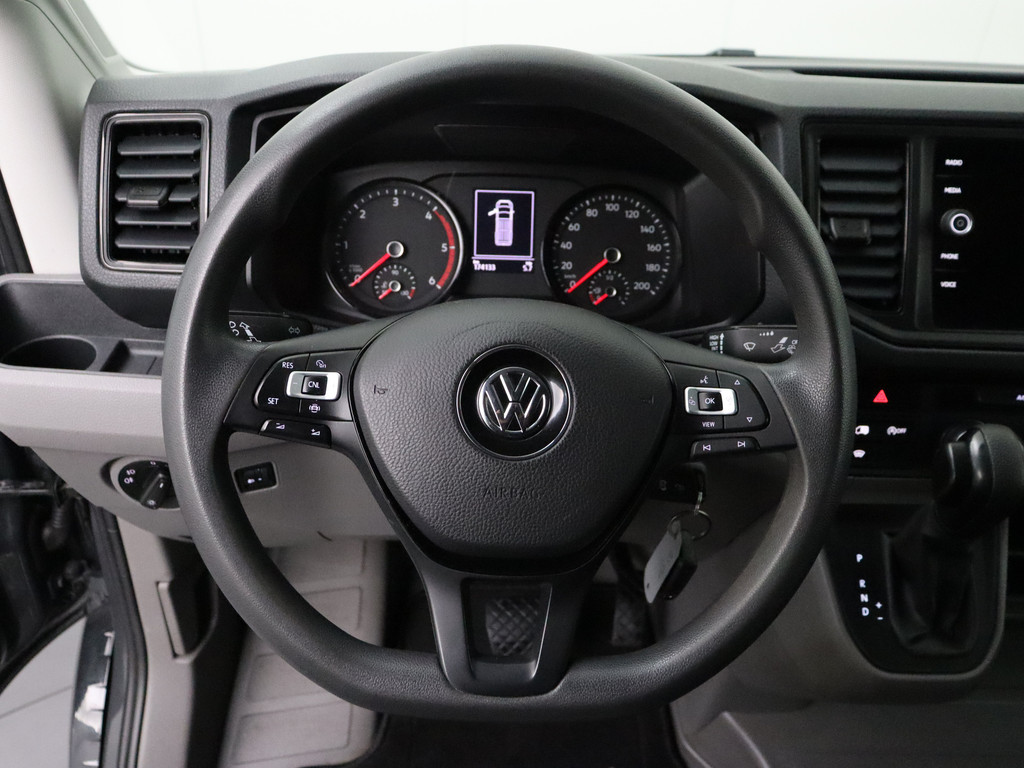 Volkswagen Crafter 2.0TDI 140PK DSG Automaat L4H3 Highline | Imperiaal | Trekhaak | Airco | 3-Persoons | Betimmering 14