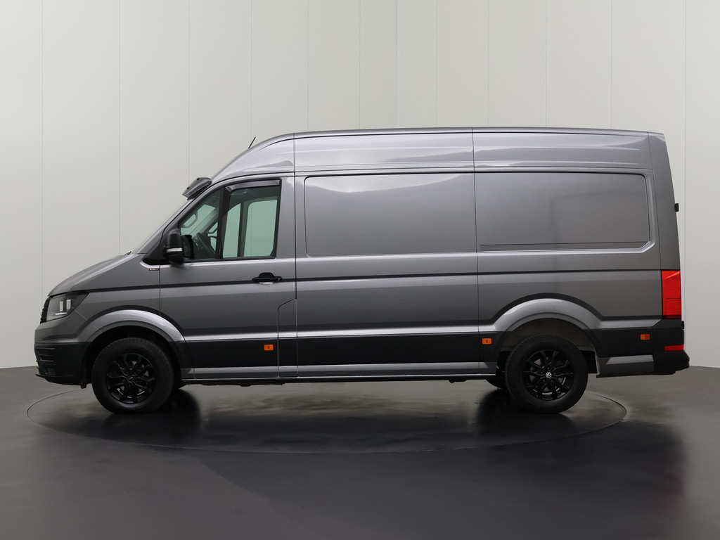 Volkswagen Crafter 2.0TDI 140PK L3H3 Highline | Camera | Leder | Airco | Cruise | 3-Persoons | Betimmering 12