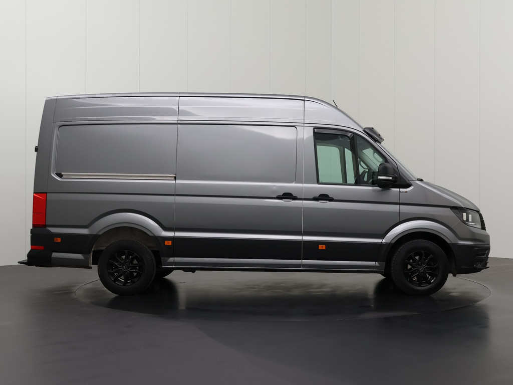 Volkswagen Crafter 2.0TDI 140PK L3H3 Highline | Camera | Leder | Airco | Cruise | 3-Persoons | Betimmering 13
