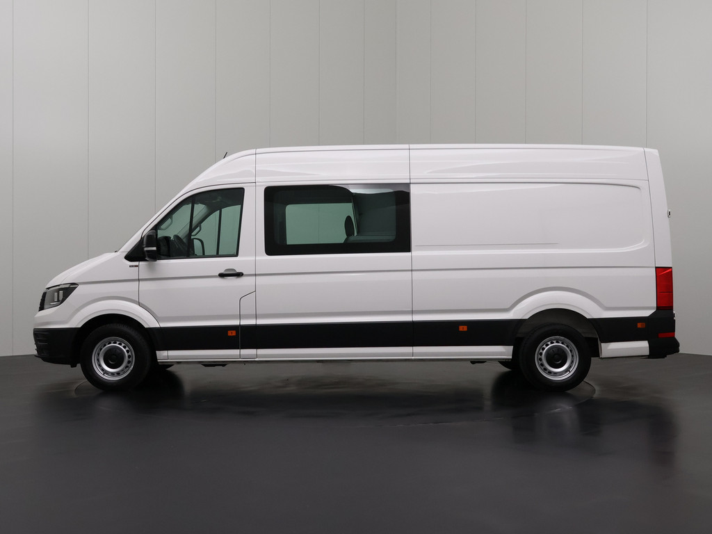 Volkswagen Crafter 2.0TDI 140PK L4H3 Dubbele Cabine | 6-Persoons | Navigatie | Camera | 3000Kg Trekhaak | Airco | Cruise 12