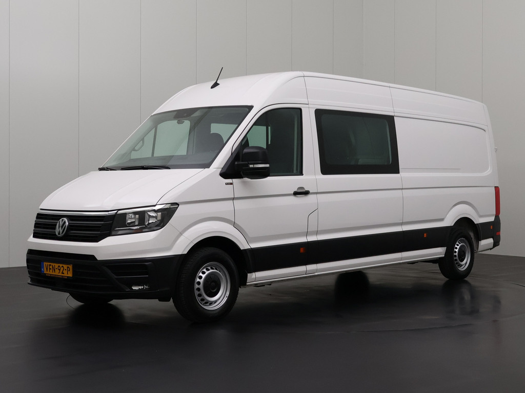 Volkswagen Crafter 2.0TDI 140PK L4H3 Dubbele Cabine | 6-Persoons | Navigatie | Camera | 3000Kg Trekhaak | Airco | Cruise 7